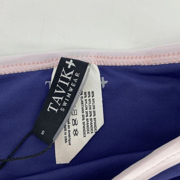 Tavik Jayden Womens Colorblock Cobalt Blue New moderate bikini bottom Small - Picture 5 of 9